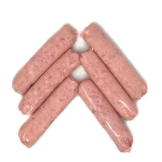 image of pork & apple sausages