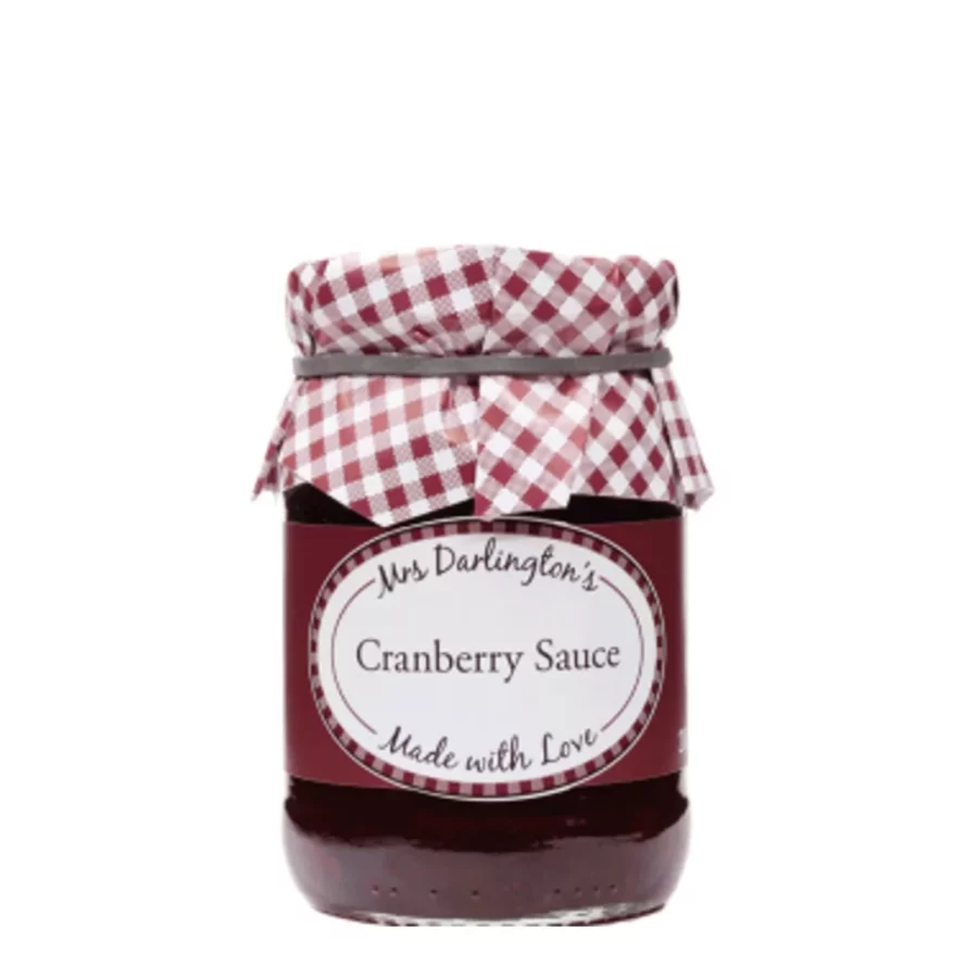 picture of a jar of cranberry sauce