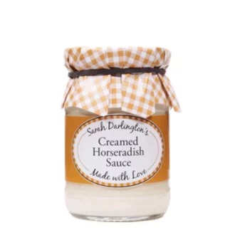 Image of creamed horseradish sauce.
