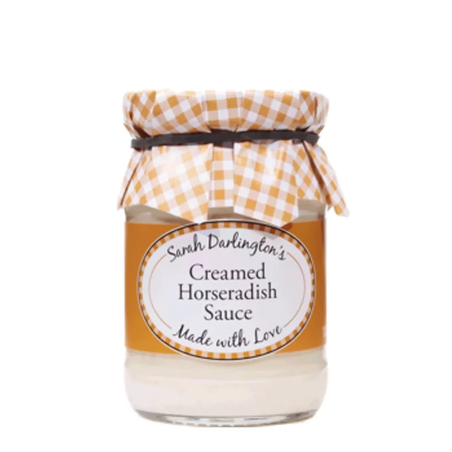 Image of creamed horseradish sauce.