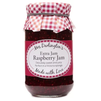 picture of jar of raspberry jam