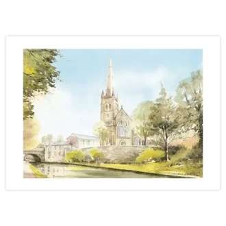 St. Peter's Cathedral Greetings Card by Colin Pickering