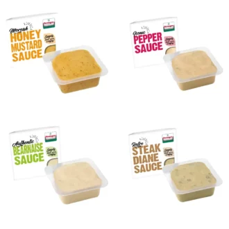 image showing micro pots of Verstegen sauces