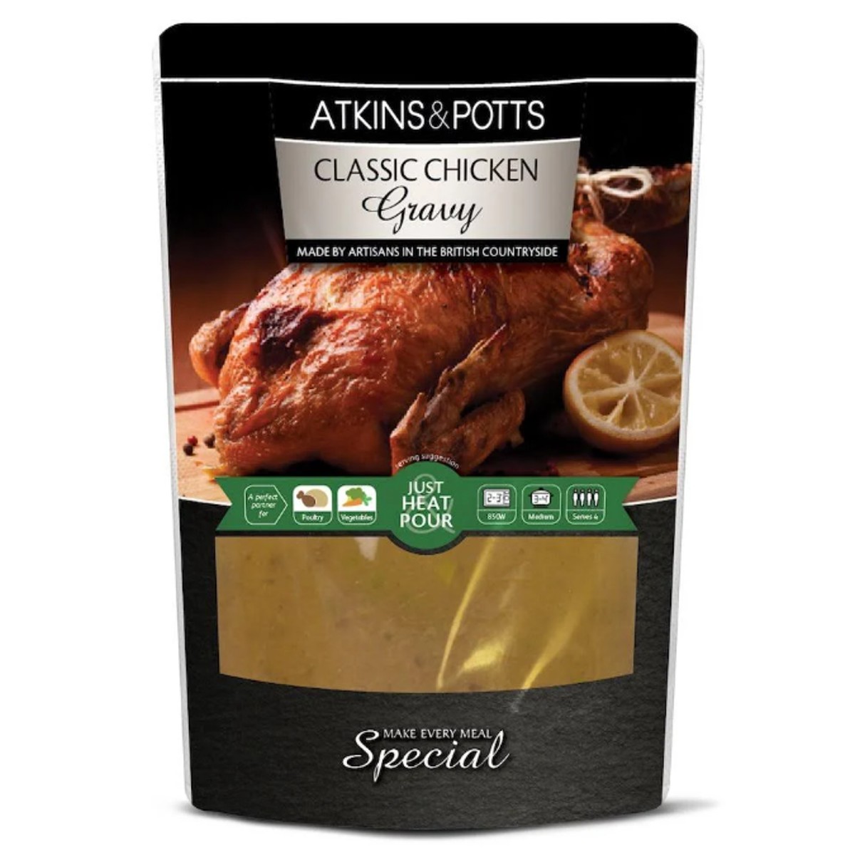 Classic Chicken Gravy Atkins & Potts Countrystyle Meats