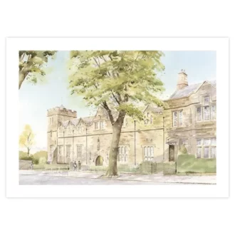 Lancaster Royal Grammar School - A Card by Colin Pickering