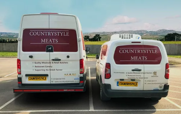 Countrystyle Meats Delivery vans