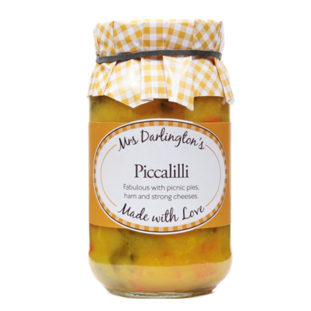 picture of a jar of piccalilli.