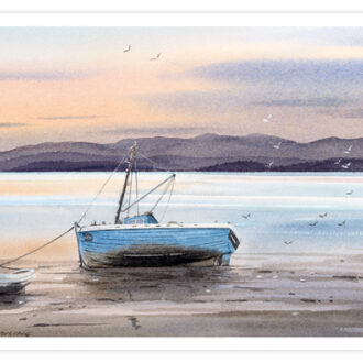 picture depicting a card of Across the Bay at Twilight