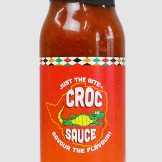 image of a bottle of Croc Sauce